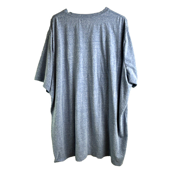 Foundry Mens 4X-Large T-Shirt Blue 4XL Casual Short Sleeve Crew Neck Tee Top - Picture 3 of 4